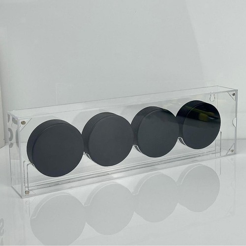 Hockey puck display case - hockey,